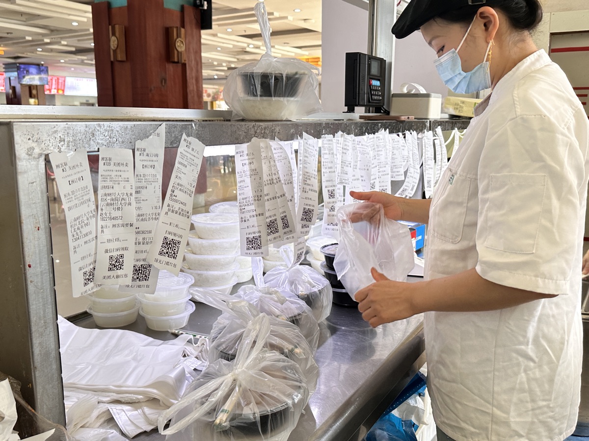 段老板店里真实出餐