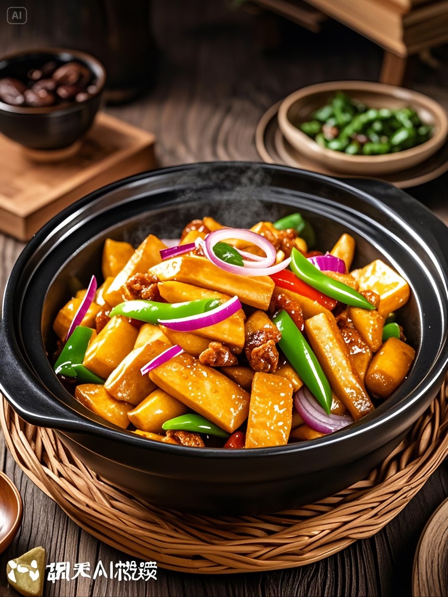 瓦香千页豆腐